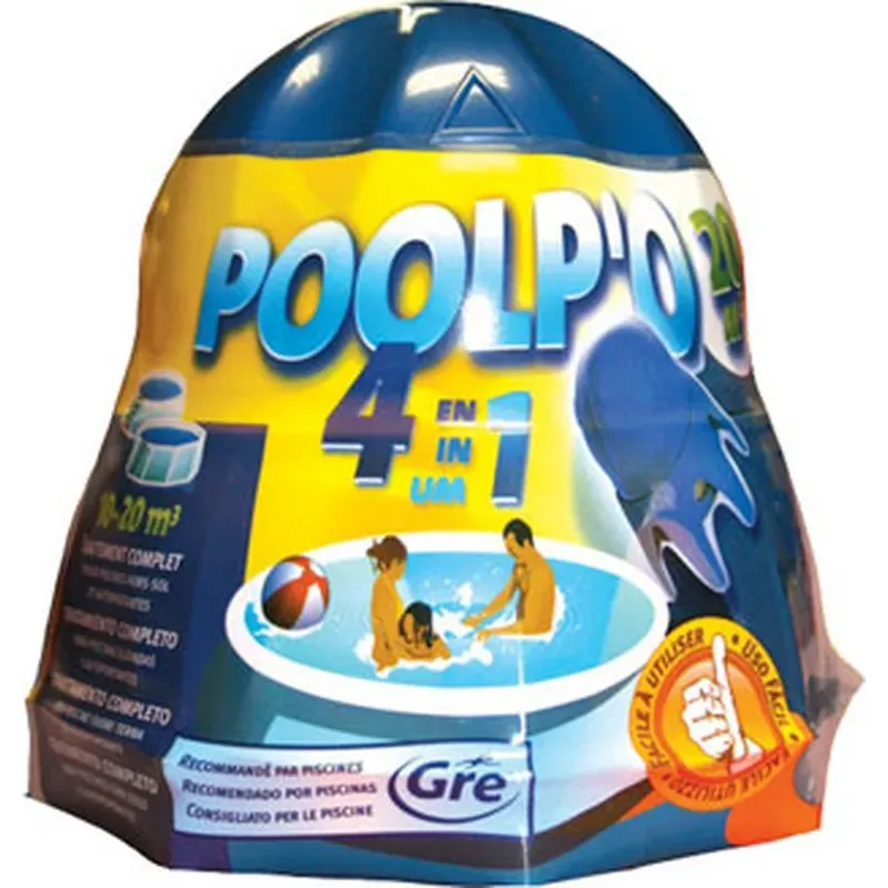 CLORO TRATAMIENTO MENSUAL POOLPO 10-20 M3 GRE 8013