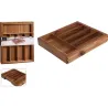 CUBERTERO EXTENSIBLE ACACIA 24 X 28 - 45 X 5CM KOOPMAN BA2100040