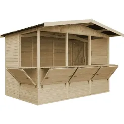 KIOSKO 6M² 3X2M NON MI150B