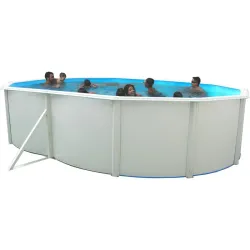 PISCINA ACERO OVALADA CON...