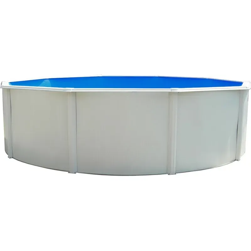 PISCINA ACERO REDONDA CON COLUMNAS diametro550X120CM QP PTC404