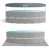 PISCINA DESMONTABLE REDONDA ULTRA XTR 30.079 L DEPURADORA DE ARENA 7.900 L/H diametro 610 X 122 CM CON BOMBA ARENA INTEX 56.091
