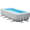PISCINA PRISM FRAME RECTANGULAR CON BOMBA FILTRO 400 X 200 X 100 CM INTEX 55211