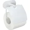 PORTAROLLOS CON TAPA DE ACERO INOXIDABLE TURBO-LOC® SERIE OREA WHITE MAT WENKO 25999100