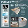 SPA GREYWOOD MASAJE BURBUJAS DELUXE 1098 L DIAMETRO 216 X 71 CM - 6 PERSONAS PURESPA 55080