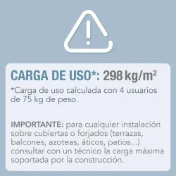SPA GREYWOOD MASAJE BURBUJAS DELUXE 4 PERSONAS 795 L diametro 196 X 71 CM INTEX 55079