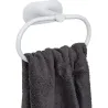 TOALLERO DE ARO DE ACERO INOXIDABLE TURBO-LOC® SERIE OREA WHITE MAT WENKO 26002100