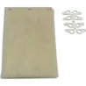 CORTINA MOSQUITERA PARA PUERTA 150X250 BEIGE NON 46.8.205014.94