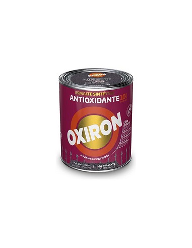 Compra Esmalte antioxidante oxiron liso brillo 750 ml gris metalizado TITAN F2C455034/5809073 al mejor precio
