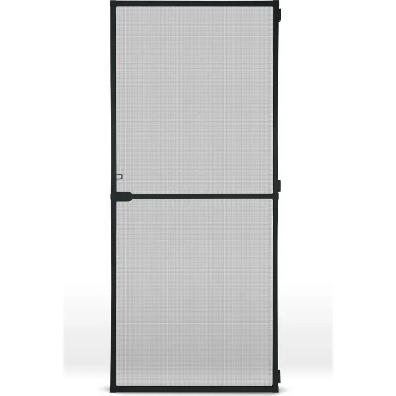 MOSQUITERA PUERTA ABATIBLE 120X210CM ANTRACITA SCHELLENBERG 70931