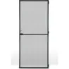 MOSQUITERA PUERTA ABATIBLE 120X210CM ANTRACITA SCHELLENBERG 70931