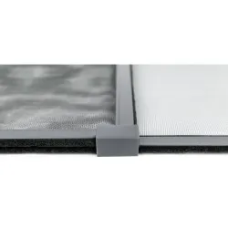 MOSQUITERA VENTANA EXTENSIBLE FIBRA VIDRIO 50X75-142CM ANTRACITA SCHELLENBERG 50811