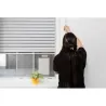 MOSQUITERA VENTANA EXTENSIBLE MALLA ALUMINIO 50X75-142CM BLANCA SCHELLENBERG 50814