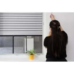 MOSQUITERA VENTANA EXTENSIBLE MALLA ALUMINIO 50X75-142CM ANTRACITA SCHELLENBERG 50815