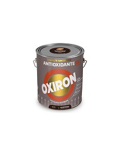 Compra Esmalte antioxidante oxiron liso efecto forja 4 l marron TITAN F2M420504/5809098 al mejor precio