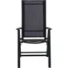 SILLON POSICIONES ALUMINIO TEXTILENE 4X4 NEGRO IMPORT FDA50380