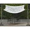 TOLDO VELA SOMBREO CUADRADO CAMUFLAJE 03X03M BLANCO ROTO NATUUR 23026088