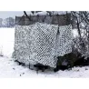 TOLDO VELA SOMBREO CUADRADO CAMUFLAJE 03X03M GRIS NATUUR 23026094