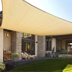 TOLDO VELA SOMBREO CUADRADO POLIETILENO 185GR 03X03M ARENA NATUUR 23026067