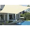 TOLDO VELA SOMBREO CUADRADO POLYESTER 160GR 3,6X3,6M CREMA NATUUR 23026081