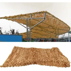 TOLDO VELA SOMBREO RECTANGULAR CAMUFLAJE 02X03M ARENA NATUUR 23026089