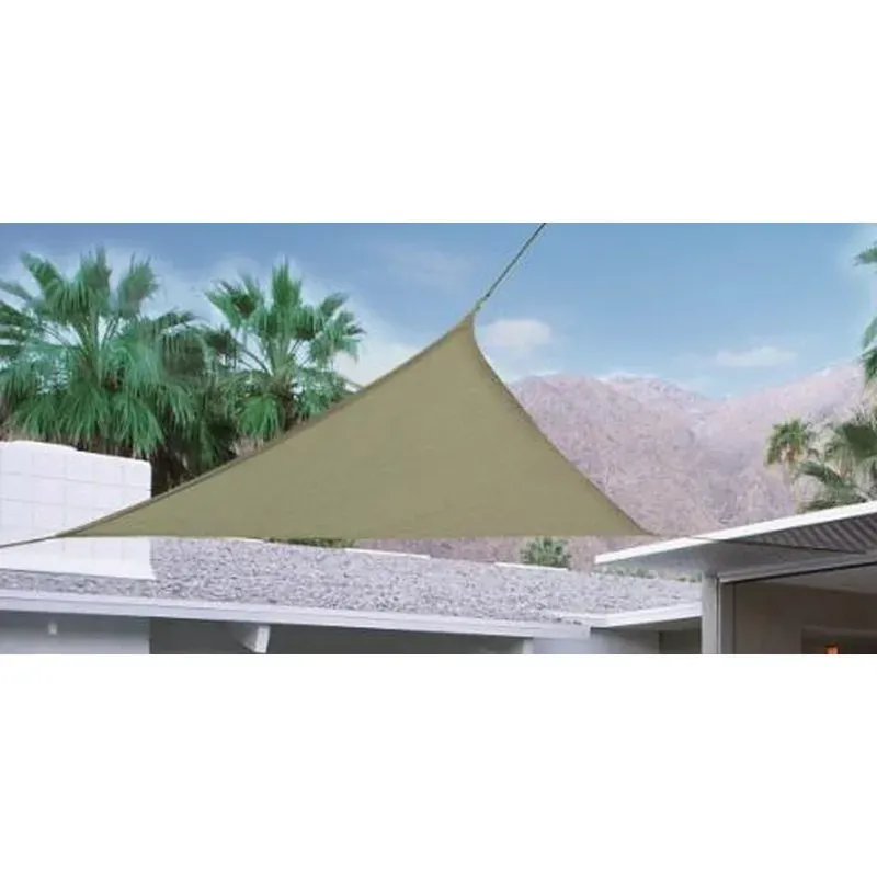 TOLDO VELA SOMBREO TRIANGULAR POLIETILENO 185GR 3,6X3,6X3,6M ARENA NATUUR 23026065
