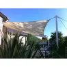 TOLDO VELA SOMBREO TRIANGULAR POLYESTER 160GR 05X05X05M CREMA NATUUR 23026079