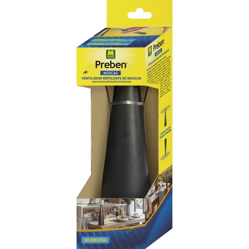 VENTILADOR REPELENTE MOSCAS PREBEN 231774