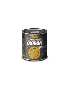 Compra Esmalte antioxidante oxiron pavonado 750 ml negro TITAN 02B020434/5806156 al mejor precio