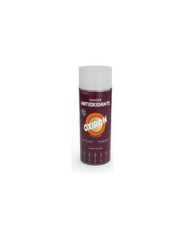 Compra Esmalte antioxidante spray oxiron liso brillante 400 ml blanco TITAN 5797311 al mejor precio