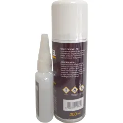 ADHESIVO INSTANTANEO PACK ACTIVADOR 50 GR+200 ML NIVEL VT-00422/NV136046