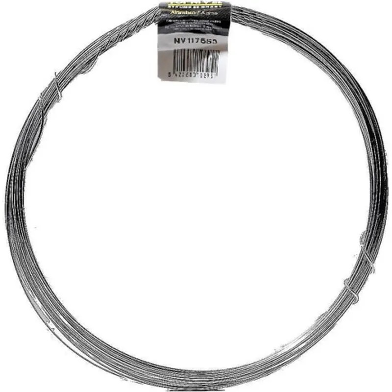 ALAMBRE ACERO GALVANIZADO 1 KG Nº 10 NIVEL NV117653
