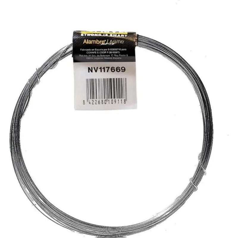 ALAMBRE ACERO GALVANIZADO 500 GR Nº 5 NIVEL NV117669