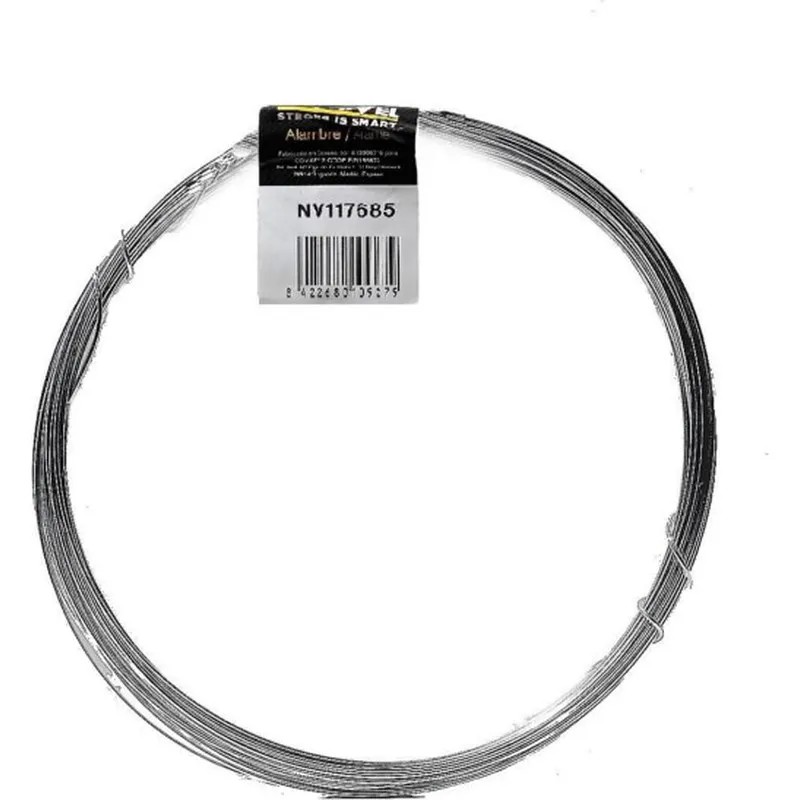 ALAMBRE ACERO GALVANIZADO 250 GR Nº 8 NIVEL NV117685