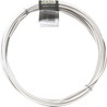 ALAMBRE ACERO PLASTIFICADO BLANCO 10 M diametro 1,6/2,8 MM NIVEL NV117673