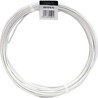 ALAMBRE ACERO PLASTIFICADO BLANCO 50 M diametro 1,6/2,8 MM NIVEL NV117675