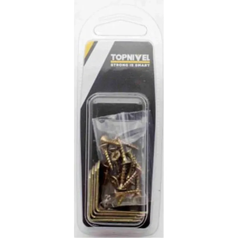 ANGULO SOPORTE REFORZADO BICROMATADO 30MM NIVEL NV106083