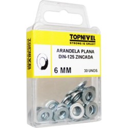 ARANDELA FIJACION DIN125 CINCADA M6 30 UDS NIVEL NV124262-2592