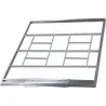 BASE CASETA 340X319CM MET. GALV NT119913 NATUUR NT119913