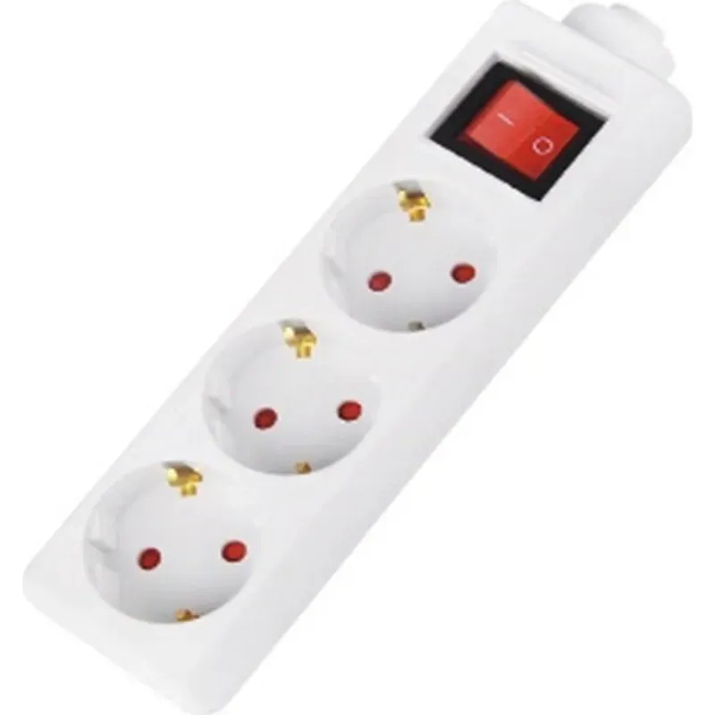 BASE MULTIPLE ELEC INT 3T-TT SIN CABLE VH BL VIVAHOGAR VH136010