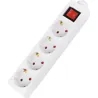 BASE MULTIPLE ELEC INT 4T-TT SIN CABLE VH BL VIVAHOGAR VH136012