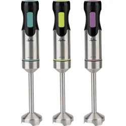 BATIDORA DE MANO INOX CON VASO 1500W CON COLORES JATA JEBT1166