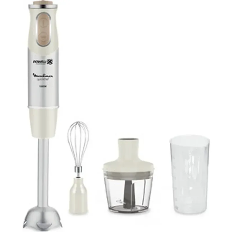 BATIDORA DE MANO QUICKCHEF CON ACCESORIOS 1000W MOULINEX DD655A10