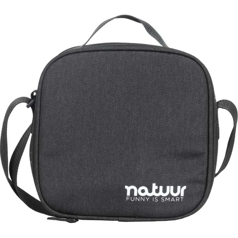 BOLSA PORTA ALIMENTOS FLEXIBLE NATUUR 22X11X22CM GRIS NATUUR NT128953