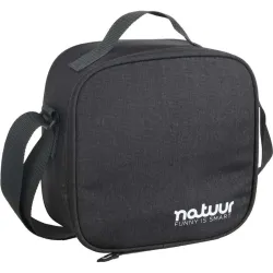 BOLSA PORTA ALIMENTOS FLEXIBLE NATUUR 22X11X22CM GRIS NATUUR NT128953