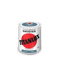 Compra Esmalte sintetico brillo 0510 250 ml gris azulado TITANLUX F01051014/5808932 al mejor precio