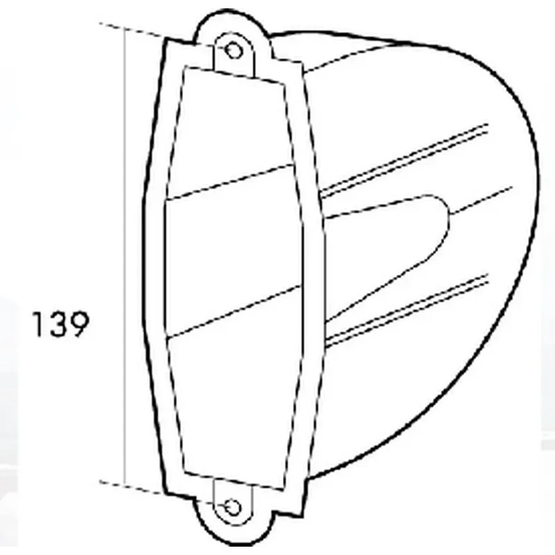 CAJETIN DE EMPOTRAR PARA PERSINA PEQUEÑO GAVIOTA 17-110-002