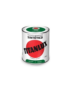 Compra Esmalte sintetico brillo 0514 750 ml verde hierba TITANLUX F01051434/5808936 al mejor precio