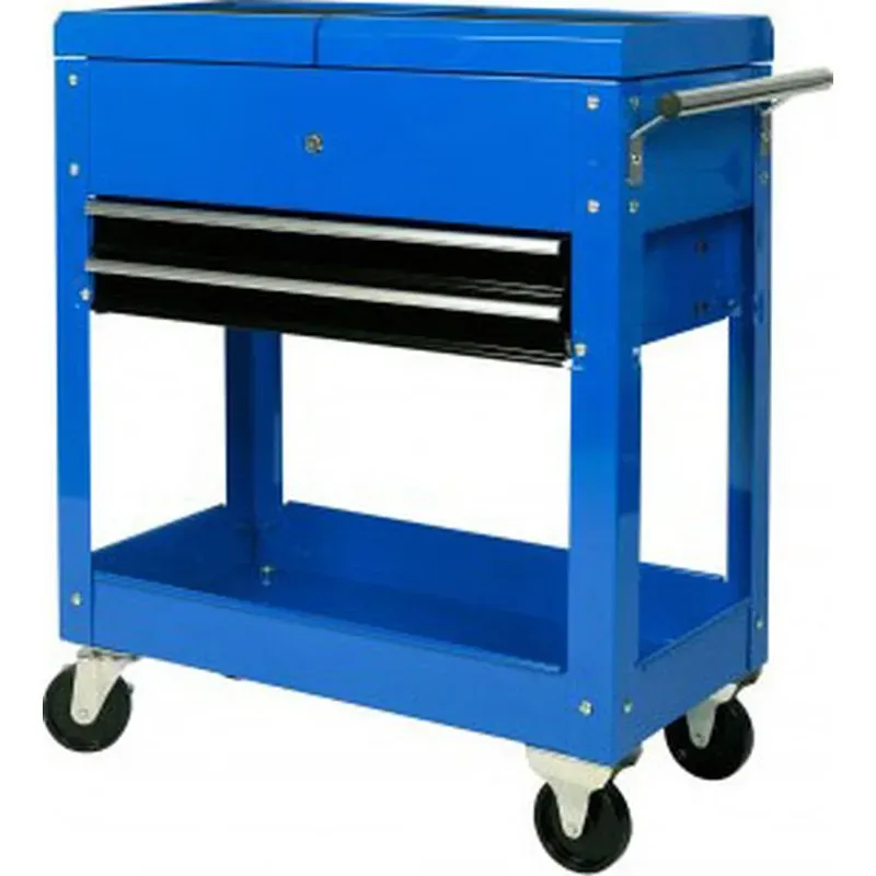CARRO HERRAMIENTAS 2 CAJONES AZUL 705 X 370 X 830 MM NIVEL TC310