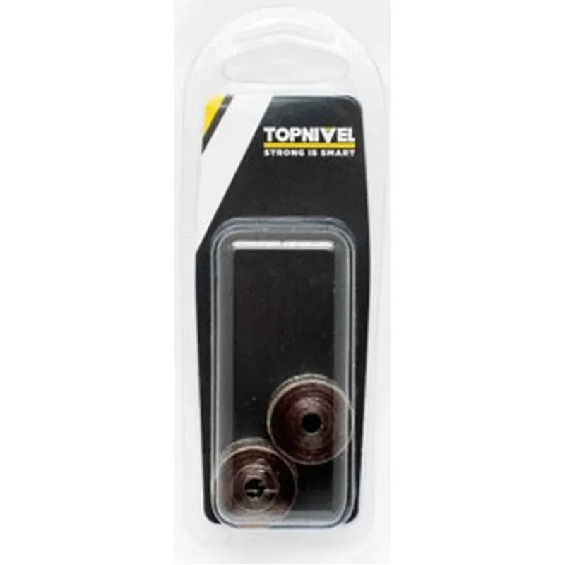 CASQUILLO TUBO ARMARIO NIQUEL 19 MM 2 UDS NIVEL NV106099